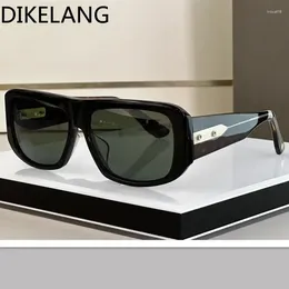 Zonnebrillen voor dit 133 vrouwen Men Summer Insider Limited Brand Style Anti-Ultraviolet Retro Plate Full Frame Glazen willekeurige doos