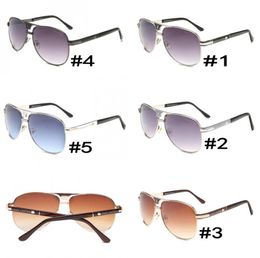 Zonnebril voor Man Woman Eyewear Designer Sun Bril Matt Leopard Gradiënt UV400
