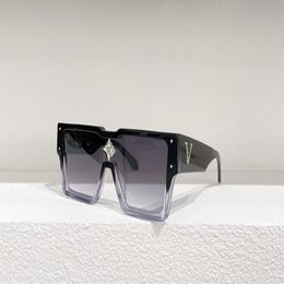 Zonnebril voor man vrouw unisex designer bril strand cycloon sportmasker zonnebril zwart miljonairs vierkant ontwerp UV400 met Bo243n