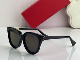 Lunettes de soleil pour hommes et femmes 0485 Fashion Summer Travel Leisure Style UV400 Anti-ultraviolet Retro Plate acétate de lunettes complètes OVAU