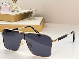 Gafas de sol para hombres y mujeres diseñadores 2237 Estilo Anti-ultravioleta Retro Famás con caja 52