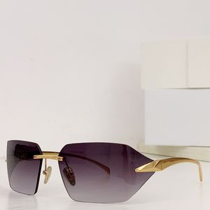Zonnebril voor heren en dames Ontwerpers A55-stijl anti-ultraviolet retro-bril Frameloos met doos