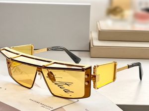 Lunettes de soleil pour hommes et femmes été 127A Style Anti-Ultraviolet rétro plaque plein cadre lunettes boîte aléatoire