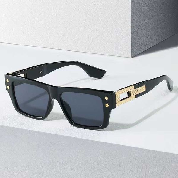 Lunettes de soleil pour hommes et femmes été Gm-seven 407 Style Anti-ultraviolet rétro plaque plein cadre lunettes aléatoire Box416L