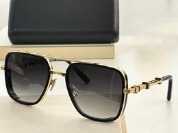 Zonnebril Voor Mannen en Vrouwen Zomer stijl 108A Anti-Ultraviolet Retro Rechthoek Plaat Full Frame mode Brillen Willekeurige doos