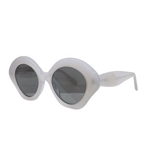 zonnebril voor mannen brilmontuur Acetaat Vlinder Groot Frame Zwart Lensframe LW40125U merk vrouw BrandProtective Mask geelluxurys designer zonnebril