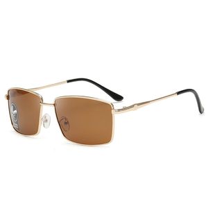 Gafas de sol para hombres Gafas de sol polarizadas UV 400 Gafas de sol de moda para hombre Hombre Gafas de sol polares vintage Gafas de sol de diseño con marco de metal de lujo de moda 2L0A02