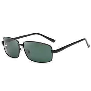 Lunettes de soleil pour hommes lunettes de soleil polarisées UV 400 lunettes de soleil de mode pour hommes homme Vintage petites lunettes de soleil polaires minces UV 400 lunettes de soleil de luxe avec monture en métal 2L2A46