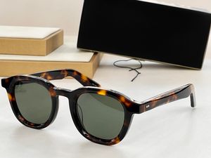 Ontwerpers Zonnebrillen Mannen Vrouwen Zomer DAHVEN Amerikaanse High Street Outdoor Mode Merk Stijl Anti-Ultraviolet Retro Plaat Acetaatvezel Ovaal Frame Willekeurige Doos