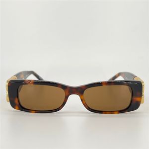 Lunettes de soleil pour hommes et femmes été 0096 Style Anti-Ultraviolet rétro plaque carrée plein cadre lunettes boîte aléatoire