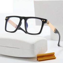 lunettes de soleil pour femme designer homme New Fanjia Box Rice Nail Academy Style Plain Face Lunettes de mode Personnalisé Anti Intensité de la lumière bleue peut être associé à