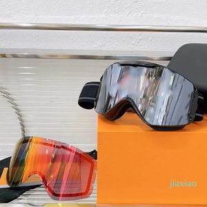 Gafas de sol para mujer, gafas de esquí de diseñador, gafas de realidad para hombres y mujeres, gafas grandes de lujo ajustables, montura completa con magnético