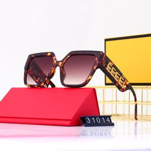 Lunettes de soleil pour femme créatrice de mode lettre de luxe pour hommes verres de soleil f extérieurs designers pour femmes lunettes de soleil cadre complet avec boîte 297l