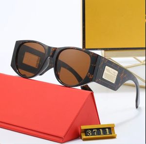 Zonnebril voor vrouw modeontwerpersletter luxe heren zonnebrillen