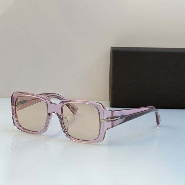 lunettes de soleil pour femmes lunettes de créateur lunettes de soleil roses transparentes lunettes de soleil pour hommes unisexe lunettes d'extérieur vêtements de mode de tous les jours monture en acétate de bonne qualité