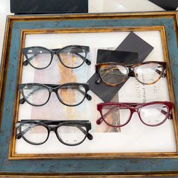 Gafas de sol para mujer, gafas de diseño, gafas de lectura para mujer, modelo 1:1, gafas de mariposa CH3440H, gafas ópticas de uso diario con montura de acetato, gafas de diseño