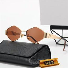 Sonnenbrillen für Damen, Designer-Sonnenbrillen für Herren, repräsentieren polarisierte Sonnenbrillen, modische Luxus-Legierung, Vollformat-PC-Triplet-Signatur, fortschrittliche Metallbrillen