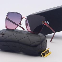 Zonnebrillen voor vrouwen heren buiten tinten mode klassieke dame luxe brillen mix kleur optionele spit agent Langzuhe winderige zonnebril gafas zonnebril