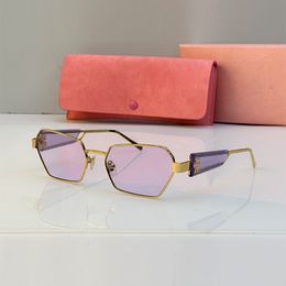 designer zonnebril miui zonnebril dames zonnebril Unieke charme Nieuwe Europese Amerikaanse stijl Moderne trend zonnebril Rechthoekige zonnebril lunette soleil