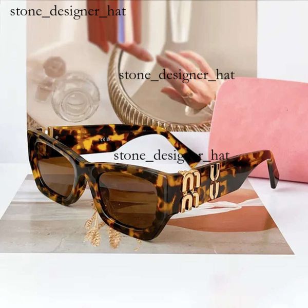 Lunettes de soleil pour femmes Lunettes de soleil Mui Mui Lunettes de soleil ovales Lunettes de soleil de luxe Mui Top Ladies Boutique Highend Meilleure version Lunettes Monture en acétate Lunettes carrées 7969