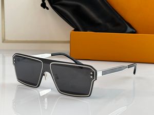 Lunettes de soleil pour femmes Designers d'été 40028 Style Anti-Ultraviolet rétro plaque sans cadre lunettes boîte aléatoire