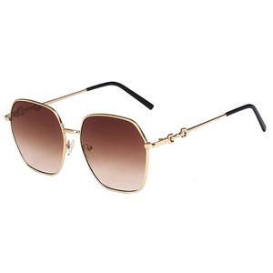 Zonnebrillen voor vrouwen Vintage Woman Sunglases Womens Fashion Luxury Ladies Sun Glazen UV 400 Oversized metalen frame Designer Sunglasses 0K2D88