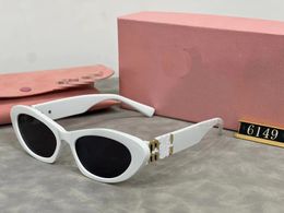 Zonnebril frame voor vrouwen Designer Cat Eye Dames Zonnebril voor Travel Beach Eyewear For Men