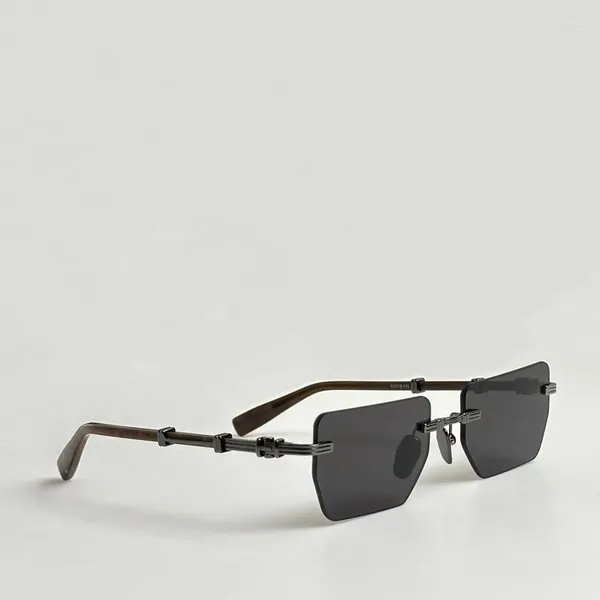 Gafas de sol Marco Piloto Polarizado BPX-150A Mujeres Unisex Steampunk Acetato Gafas Hombres Caja de verano