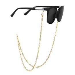 Zonnebril Frames 1 stks Mode Brillen Ketting Leesbril Opknoping Paperclip Rolo Basic Vrouwen Mannen Houder Masker DN255288a