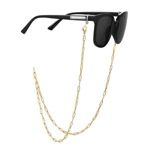 Lunettes de soleil Cadres 1 pcs Mode Lunettes Chaîne Lunettes De Lecture Suspendus Trombone Rolo De Base Femmes Hommes Titulaire Masque DN255 W220422