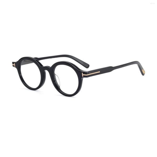 Lunettes de soleil cadres 2023 mode ronde Vintage marque optique lunettes pour hommes femmes lecture Prescription lunettes cadre myopie lunettes