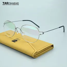 Zonnebril Frames 2024 Modemerk TAG Brillen Bijziendheid Computer Optische Frame Vrouwen Retro Bril Mannen Oculos De Grau Monturas Gafas
