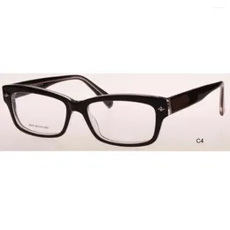 Zonnebrillen Frames 2024 Hoogwaardige Glases Woman Eye Glazen Men Designer Optische brillen voor recept Brils Quadro