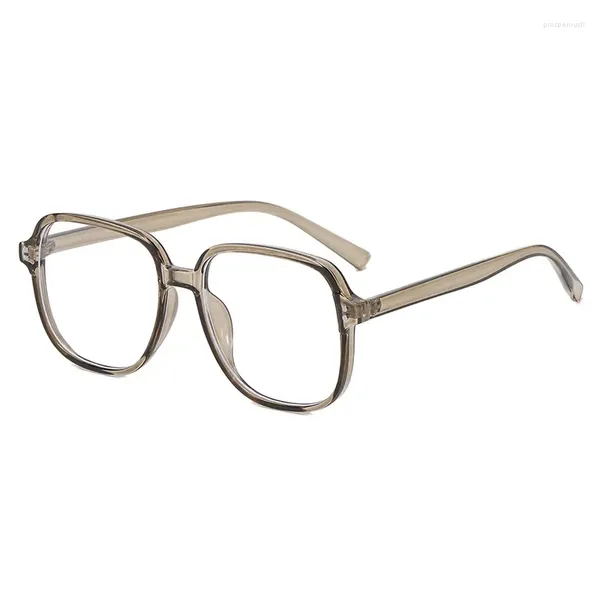 Marcos de gafas de sol 2024 TR90 Marco de anteojos Hombres Mujeres Retro Prescripción Miopía Lentes ópticas Moda simple Polígono Luz Comodidad