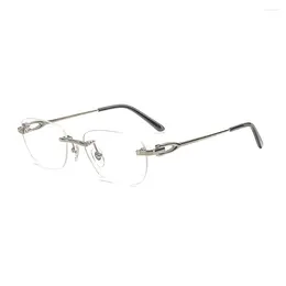 Marcos de gafas de sol 2024 Gafas de titanio puro ultraligeras CT0290O Marco de prescripción para hombres y mujeres Negocios clásicos