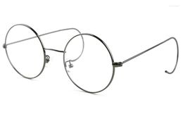 Zonnebrillen frames 47 mm agstum antieke vintage ronde glazen draadrand brillen bril brillen Recept optische rx