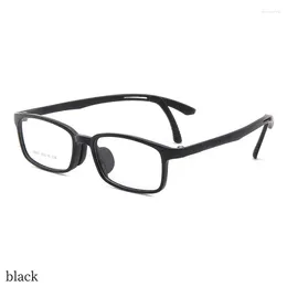 Zonnebrillen frames 50 mm rechthoekige ultralight tr business heren bril op recept bril vrouwen mode full rim brywear 8081