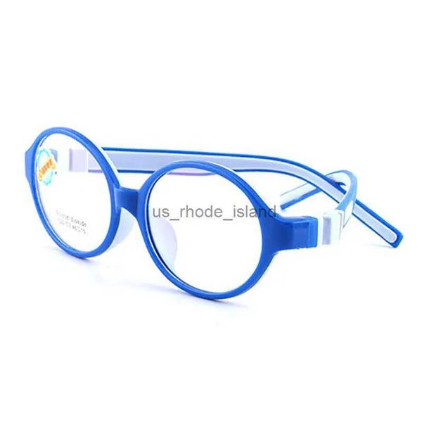 Cadres de lunettes de soleil 522 Lunettes d'enfants Cadre pour garçons et filles pour enfants Cadre des lunettes de qualité flexible pour la protection et la correction de la vision
