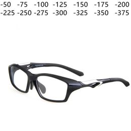 Zonnebrilmonturen 57MM Sportbril op sterkte Basketbal Voetbal Beschermende oogveiligheid Buiten Aangepaste optische bijziendheid Luxe ontwerper 231026