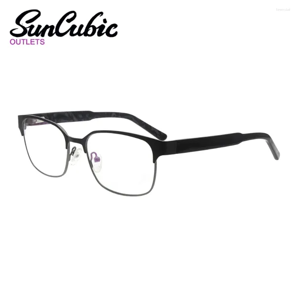 Lunettes de soleil Frames 59JG37-5007-C1 Eyeglass Lunes optiques Clean Lens Met Men Femmes Femmes de haute qualité Fashion Classic Design Vintage