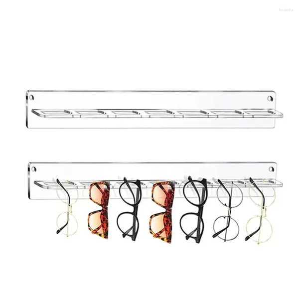 Cadres de lunettes de soleil 7 trous Rack d'affichage des lunettes