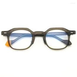 Lunettes de soleil montures de lunettes en acétate 2024 lunettes de Shenzhen lunettes de mode usine vendre directement