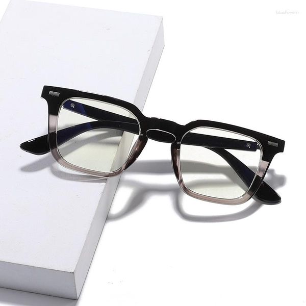 Monturas de gafas de sol Anti Blue Light Gafas ópticas Mujeres Crystal Cut TR90 Moda Computadora Anteojos Diseñador de lujo