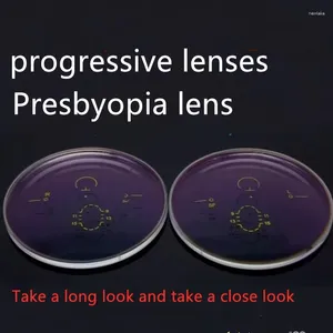 Zonnebrilmonturen Antiblauwe progressieve multifocale vermoeidheidslens Speciale presbyopie voor ouderen