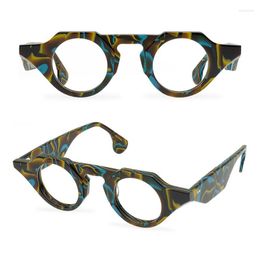 Zonnebrillen zijn aankomen vinatge Japan Acetaat brillen Speciale vorm op recept bril frame mannen vrouwen spektakel myopia bril