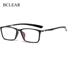 Lunettes de soleil Cadres BCLEAR ultraléger en Fiber de carbone lunettes optiques cadre affaires myopie hyperopie lunettes cadres lunettes hommes femmes mode 230824