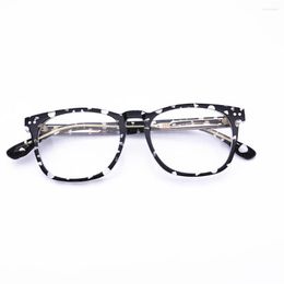 Lunettes de soleil Cadres Belight Optical Hommes Femmes Classique Italie Acétate Lunettes Designer Eyglasses Mode Prescription Lunettes 53078