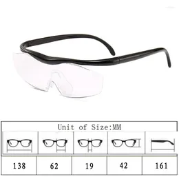 Zonnebrillen frames groot voor visie vergrotende presbyopische glazen brillen brillen lezen 180% vergroting dropshipship
