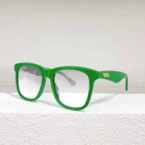 Lunettes de soleil Frames Black Blanc Orange Green Cat's Eye Cadre de haute qualité pour femmes verres optiques BV1160