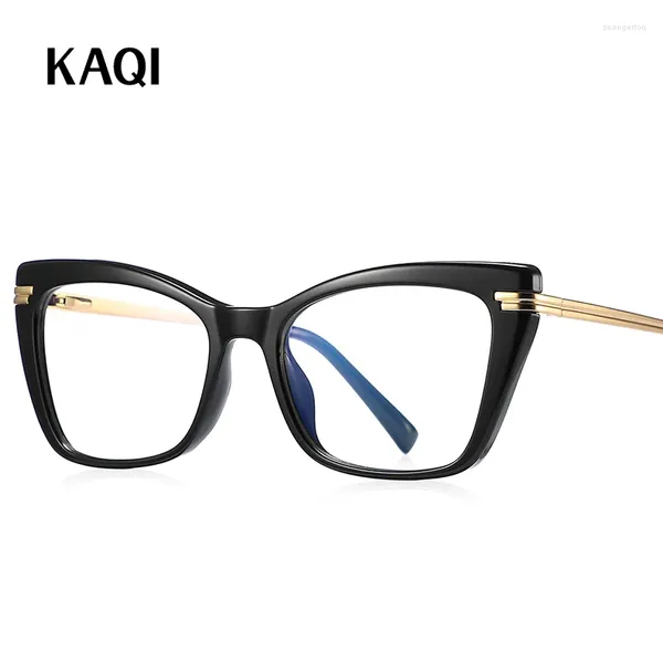 Lunettes de soleil Frames Blue Light Blocking Lunets Transparent Frame Office Computer Office Anti Rays Eyeglasse Femme Men Vision Care